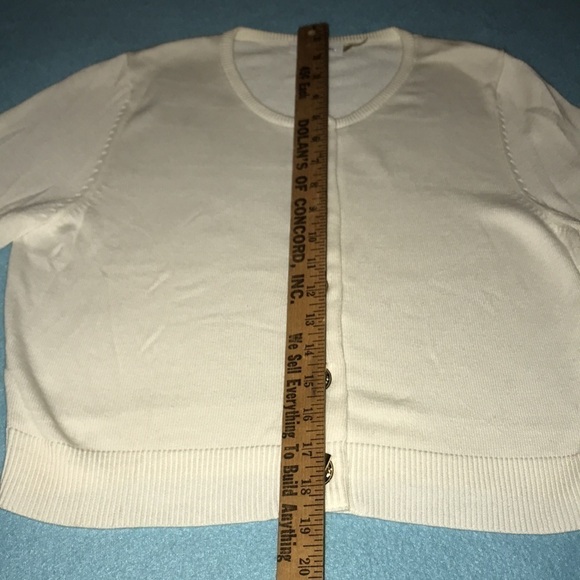 CALVIN KLEIN cardigan long sleeve button up sweater NEW vintage size M - Picture 5 of 9